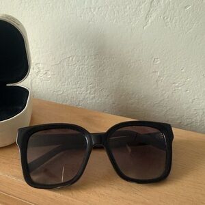 Marc Jacobs Black Square Sunglasses